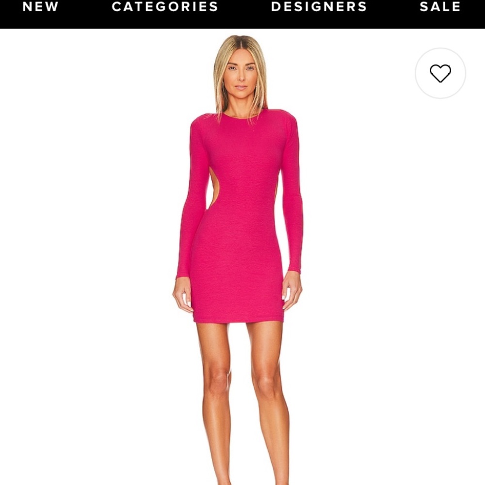 Lovers + Friends Pink Cocktail Dress. Worn 1 time. Like new.